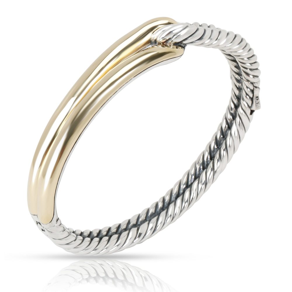 David Yurman Labyrinth Single Loop Bangle In 18k … - image 3